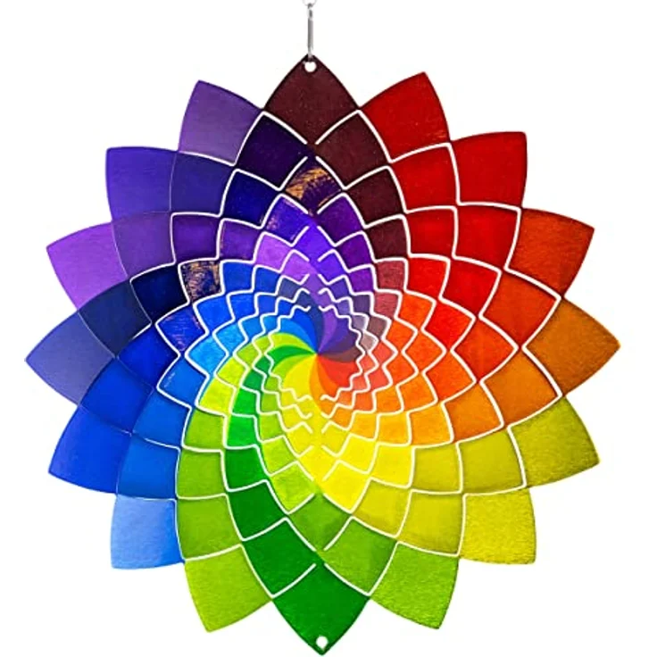 Edelstahl Rainbow: Star 250 - Windspiel – Bild 2