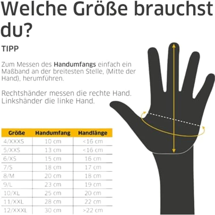 Gebol Arbeitshandschuhe Winter Lite Touch, nahtloser Montagehandschuh, flüssigkeitsabweisend, optimal bis 0 Grad, Größe 9/L, neongrün/schwarz – Bild 5