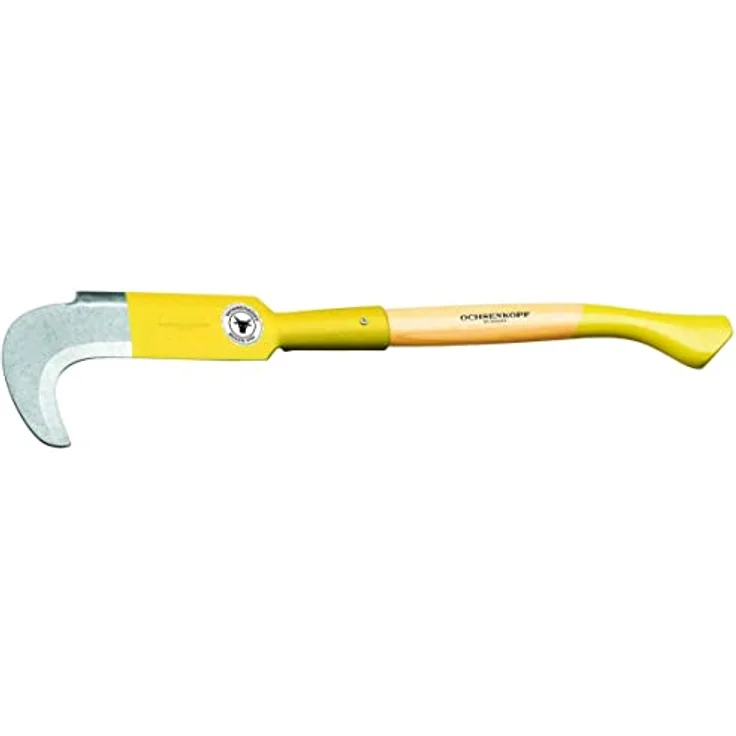 OCHSENKOPF OX 70 H-0905 Einhand-Kultursichel, mit Hickorystiel, Gelb, 73.0 x 16.0 x 3.5 cm – Bild 4