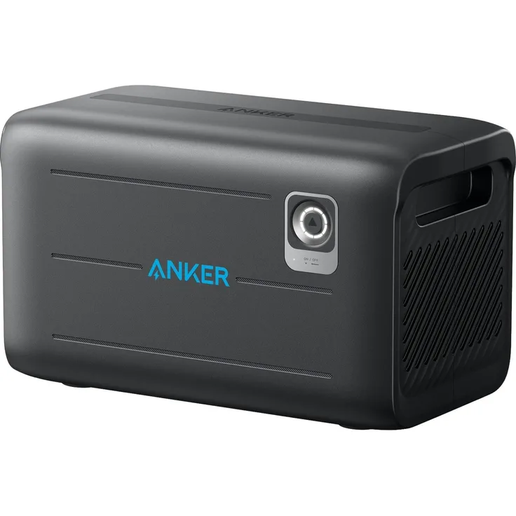 Anker SOLIX BP2600 Erweiterungsakku, 2560Wh LiFePO4 mit InfiniPower™-Technologie, sturzsicheres Design, Lebensdauer von 10 Jahren