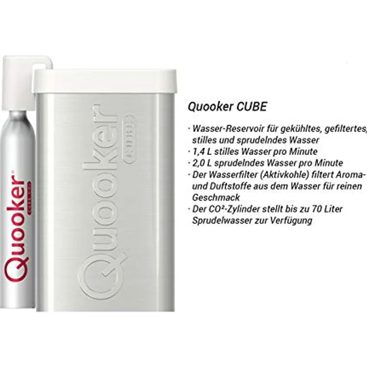 QUOOKER Flex Küchenarmatur, schwarz, mit COMBI Reservoir (7L) & CUBE, inklusive 7 Jahre Garantie – Bild 6