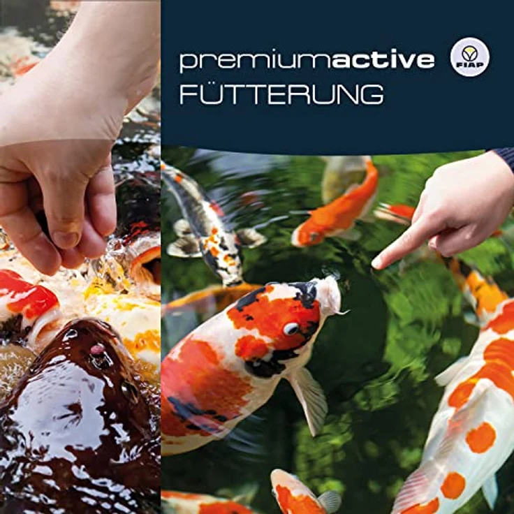 FIAP premiumactive All IN ONE 3.000 ml - 3 verschiedenen Granulate - Alleinfutter - Teich- und Koifische - Futtermix - Teichfische - leichte Verdauung - Keine Trübung - Gartenteich – Bild 3