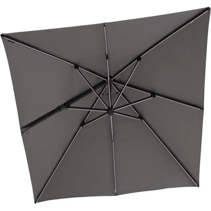 OUTFLEXX Pavillon-Ersatzdach Grau, UV-Schutz UV90+, wasserabweisend, pflegeleicht