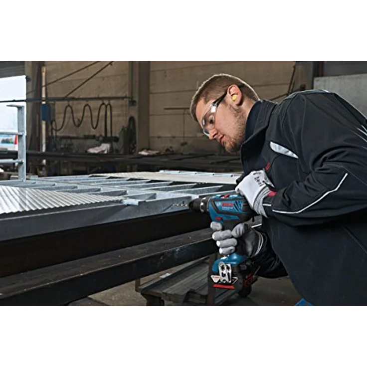 Bosch Professional Akku-Bohrschrauber GSR 18V-28, 2 x Akkus GBA 18V, Ladegerät AL 1820 CV - 06019H4109 – Bild 2