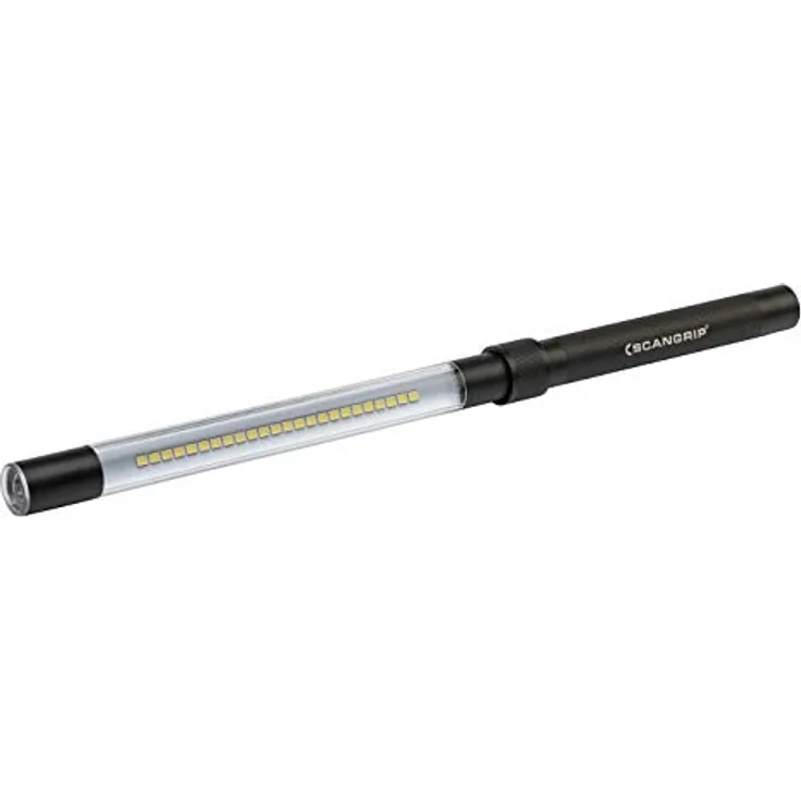 Scangrip LINE LIGHT C+R Taschenlampe (600 lm) - Inspektionslampe und Taschenlampe in Einem, 170 % verbesserte Lichtausbeute, Dänemark hergestellt