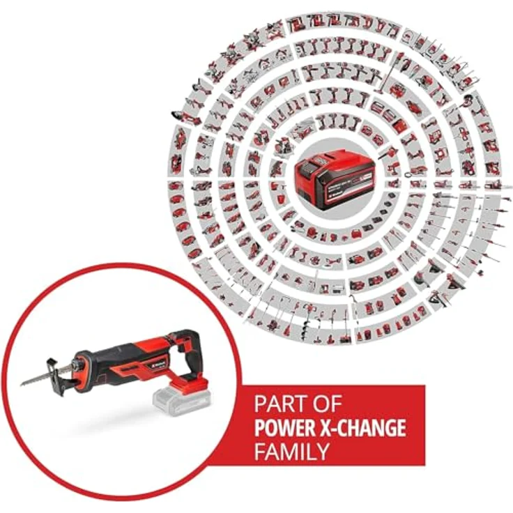 Einhell Power X-Change TE-AP 18-26 Li - Solo Akku-Multisäge 4326290 ohne Akku, ohne Ladegerät 18V – Bild 2