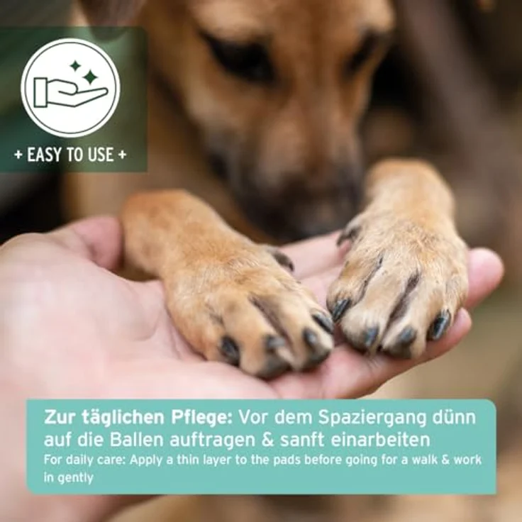 AniForte Pfotenschutz Balsam für Hunde & Katzen – 100% natürlich, heilend & regenerierend, Wachs, Feuchtigkeitspflege, Hundepfoten Schutz – Bild 5