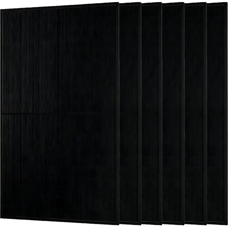 JA SOLAR JAM60D41-500/LB Solarmodul 500W N-Type Bifazial, 22.6% Effizienz, monokristallin, schwarzes Doppelglas, IP68
