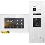 Balter Video-Türsprechanlage EVO HD Fingerprint und RFID für 1 Familienhaus, 1x Monitor (Full HD Kamera 175° Ultraweitwinkel)