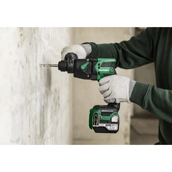HiKOKI Akku Bohrhammer DH18DPB, 18V mit Brushless Motor, RFC-Funktion, Auto-Stopp, 2 Betriebsarten, ohne Akku und Ladegerät – Bild 4