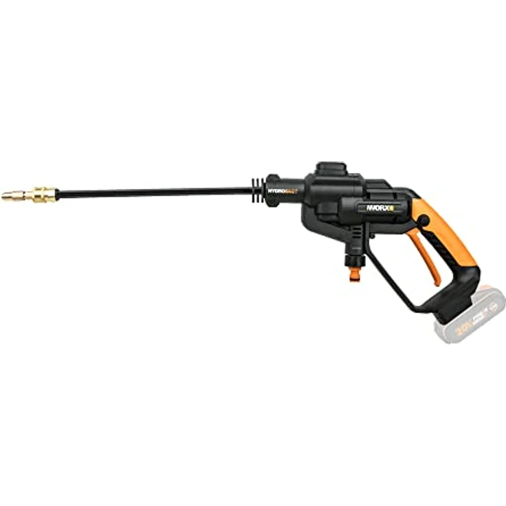 WORX WG620E.9 Akku Hochdruckreiniger Hydroshot 20VMobiler Hochdruckreiniger inkl. Multi-Sprühdüse oh – Bild 5