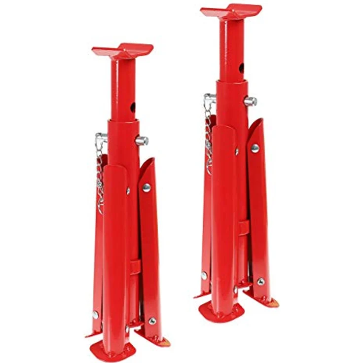 WALTER Unterstellbock Set, 2 Stück, Stand-Wagenheber, Stützfuß, Traglast 3 t pro Stütze – Bild 2