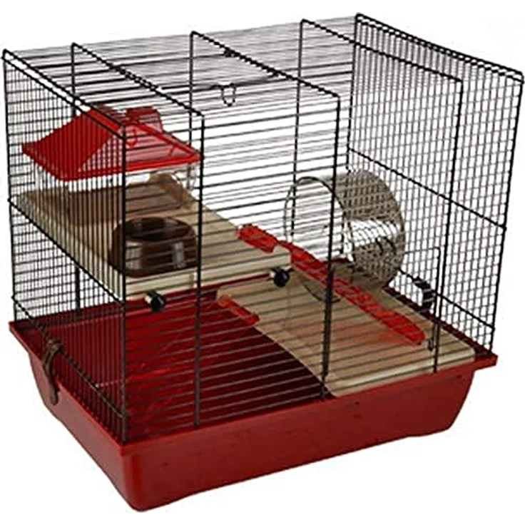 Flamingo 210122 Ham Stückerkäfig Enzo 2 41.5x28.5x48.5 cm – Bild 1