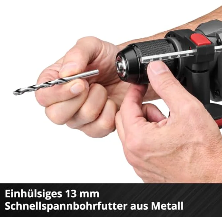 Einhell Professional TP-ID 18-C Li BL - Solo Akku-Schlagbohrmaschine mit bürstenlosem Motor, 44.500 Schlägen/min und 13-mm-Schnellspannfutter – Bild 9