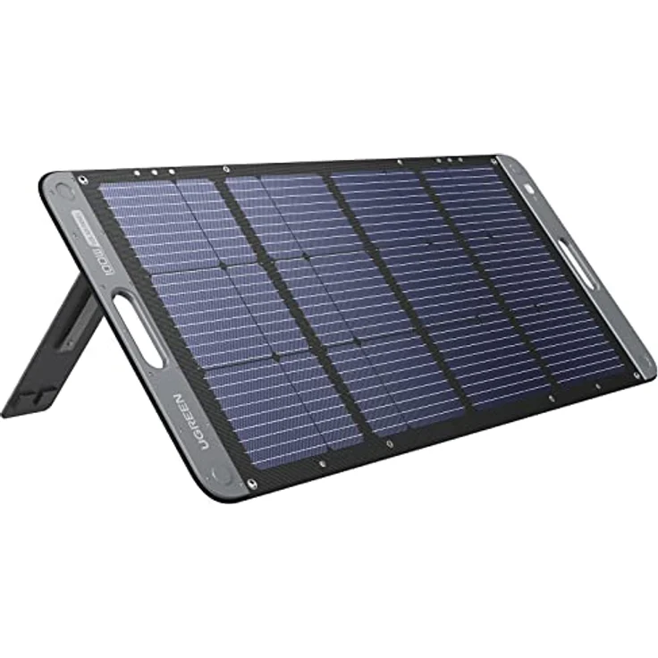 UGREEN Faltbares Solarpanel Schnellaufladung für gängige Power Station Monokristalline Solarmodul mit 23% Umwandlungseffizienz, ETFE Material für Outdoor Camping und Heim-Backup (200W) – Bild 1