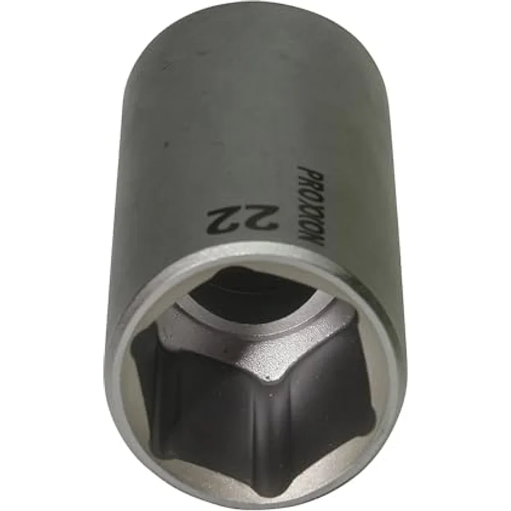 PROXXON INDUSTRIAL Bohrer- und Bitset 23545, 3/8" Tiefbett-Steckschlüsseleinsatz für Gewindebolzen, aus CrV-Stahl, Gesamtlänge 64 mm – Bild 3