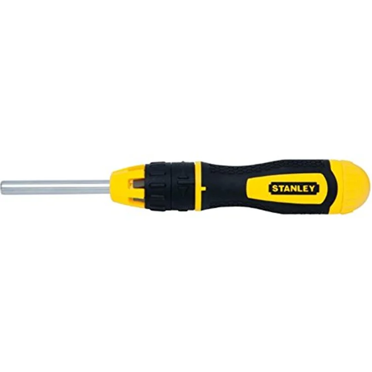 Stanley Multi-Bit Ratschenschraubendreher Set (20 teilig, SL-PH-TX-SQ-Steckschlüssel, mit Bithalter) STHT0-62574 – Bild 4