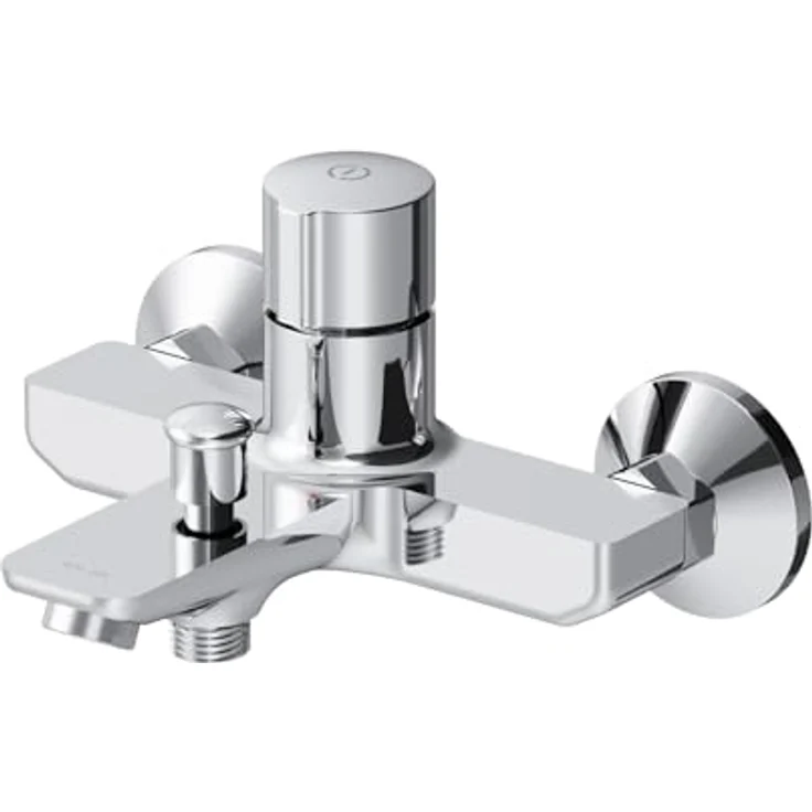 AM.PM Wannenarmatur X-Joy TouchReel Mischbatterie Badewanne FXT10500, chrom, intuitive Touchsteuerung, optimale Geometrie für Waschbecken von 50 bis 120 cm – Bild 1