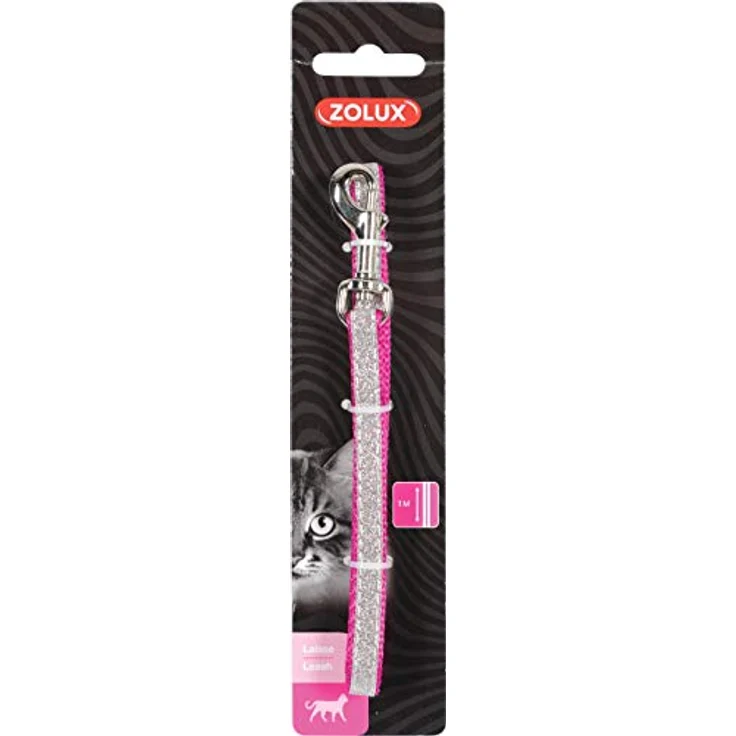 Zolux Shiny Hundeleine, Nylon, Rosa – Bild 1