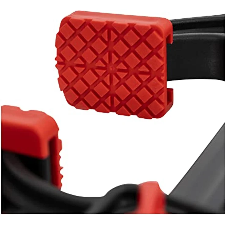 STIER Einhandzwinge, 600 mm Spannweite, 80 mm Ausladung, zum Spannen und Spreizen, ergonomisch geformter Griff – Bild 4