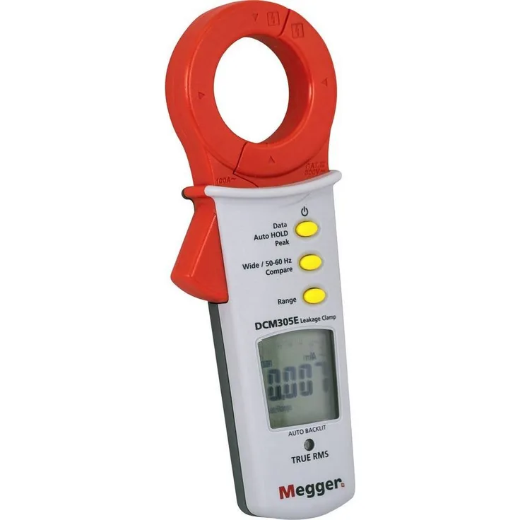 Megger DMC305E Leckstromzange, Ableitstromzange mit TRMS-Strommessung bis 100 A