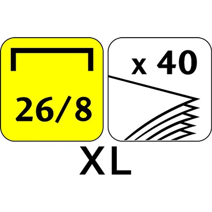 Maped Heftzange Expert XL 45 Blatt 60mm silber – Bild 6