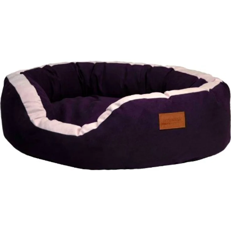 tierlando Lana Hundebett Hundesofa M L XL Velours MEGA DICK 80 100 120cm WEICH Größe: LA4 100cm L | Farbe: 06 Grau – Bild 5