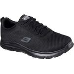 Skechers FlexAdantage SR schwarz Arbeitsschuh, rutschhemmend mit Memory Foam Innensohle