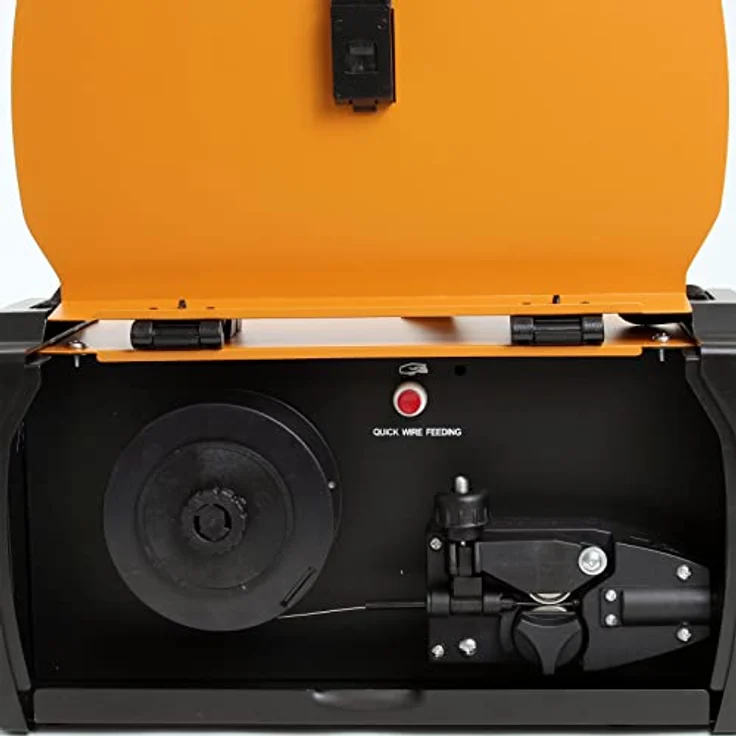 XPOtool MIG100 Inverter Fülldraht Schweißgerät ohne Gas, mit Drahtvorschub und IGBT-Technologie, inkl. Zubehör – Bild 8