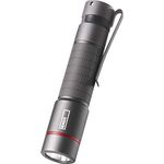 EMOS superhelle Mini-Taschenlampe, wasserbeständige IP65 CREE-LED-Stiftlampe, 170 lm Metall-Taschenlampe mit 100 m Leuchtweite, Stahlclip P3160 schwarz