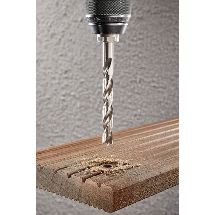 Wolfcraft 7120000 Holzbohrer-Set HSS Prof. 6-tlg ø3-10mm – Bild 4