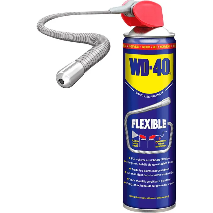 WD-40 Multifunktionsprodukt Öl Schmieröl Kriechöl Flexible - flexibles Sprührohr 400 ml