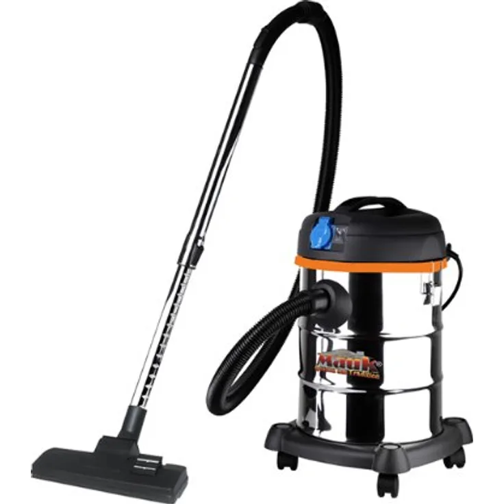 Mauk Nass-und Trockensauger 30 L 1200 W mit Werkstatteinrichtung, 1600