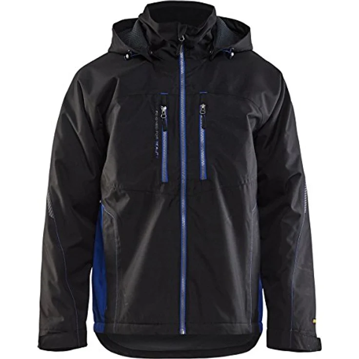 BLÅKLÄDER Funktions-Winterjacke Größe, 1 Stück, L, schwarz, 489019779900L - Arbeitsjacke mit Stepp- und Air-Mesh-Futter – Bild 4