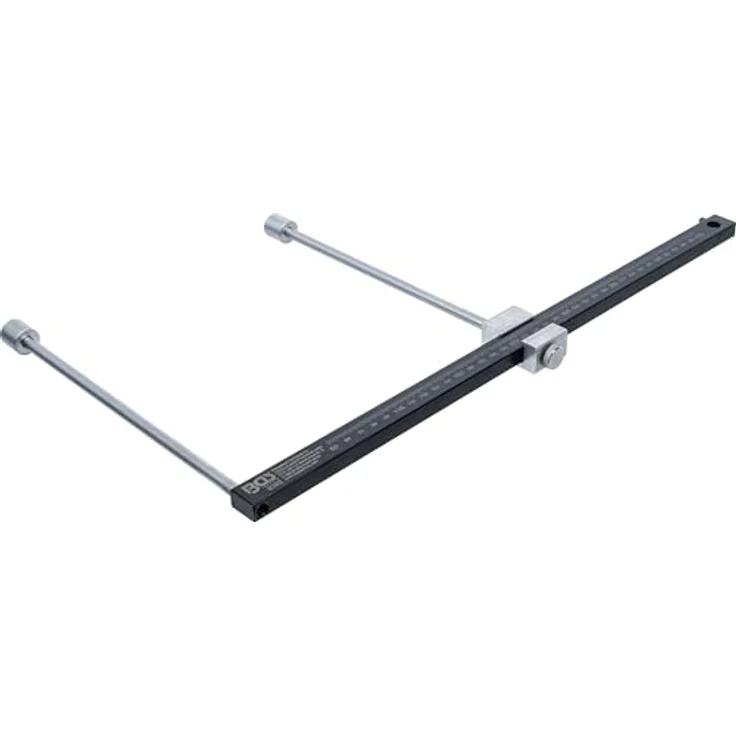 BGS TECHNIC Bremsscheiben-Messschieber, Messbereich 50 - 400 mm, Gesamtlänge 455 mm, für schnelle und effiziente Identifikation des Bremssystems – Bild 1