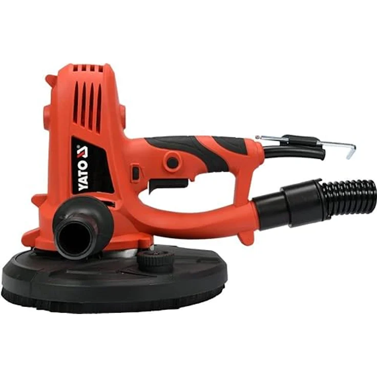 Yato YT-82340 Exzenterschleifer, 2300 RPM, 1220 W, Schwarz-Rot, mit Staubabsaugung – Bild 1