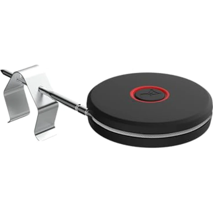 Weber Smart Thermometer mit Grillrost- und Fleischfühler, misst Grill- und Kerntemperatur, drahtlose Verbindung zur Weber App, Schwarz (3400590) – Bild 3