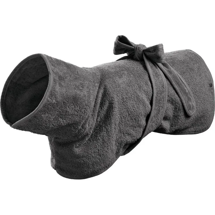 Hunter Tierbedarf Hundemantel RIGA, Bademantel für Hunde mit Frottee-Gewebe, Größe 30, blau - Preisvergleich