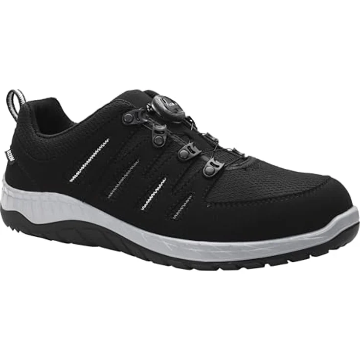 ELTEN MADDOX BOA® Low ESD S3S Sicherheitsschuh, schwarz-grau, atmungsaktives Textilfutter, TPU/PU Sohle MAXXIMO – Bild 1