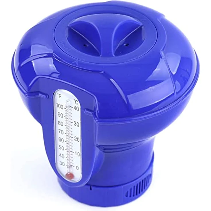 well2wellness Dosierschwimmer für 200g Tabletten inkl. Thermometer – Bild 3