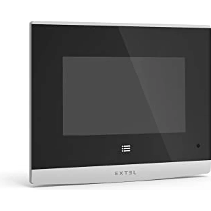 Extel COMPACT Video-Türsprechanlage, 2 Draht, 11 cm Touch-Monitor, Aluminiumgehäuse, Schwarz – Bild 10