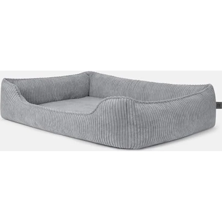 PAW WOW Anton Hundebett | Orthopädisches Hundebett für kleine, mittelgroße und große Hunde | Grau, 100x70cm – Bild 2