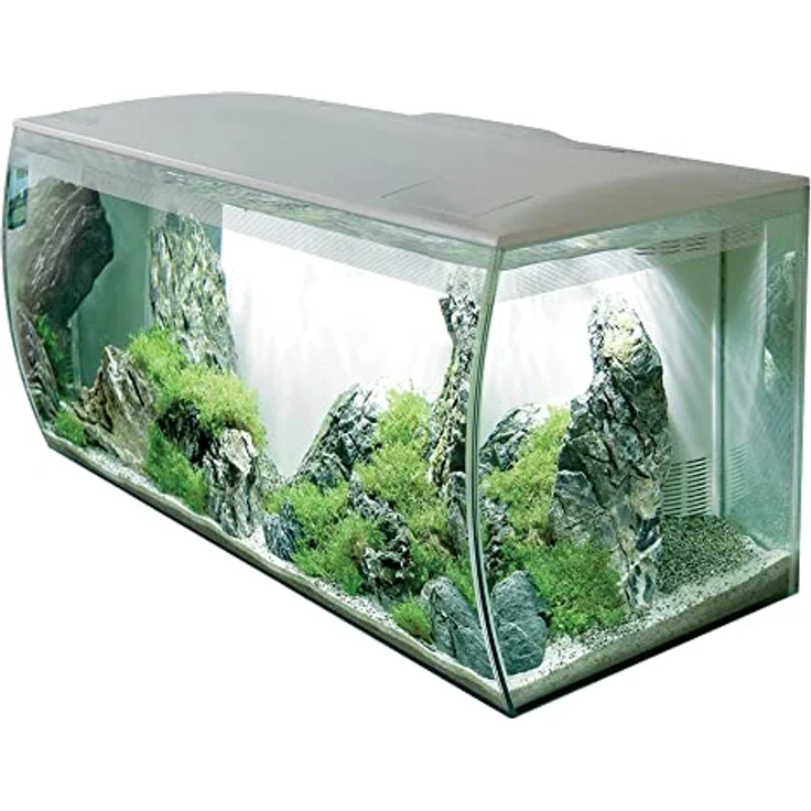Fluval Flex Aquarium 123L, Süßwasser Aquarium, weiß – Bild 1
