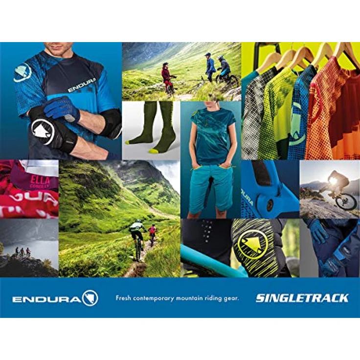Endura SingleTrack, Herren Velojacke aus wasserdichtem ExoShell20 Material, Schwarz, Größe M – Bild 9