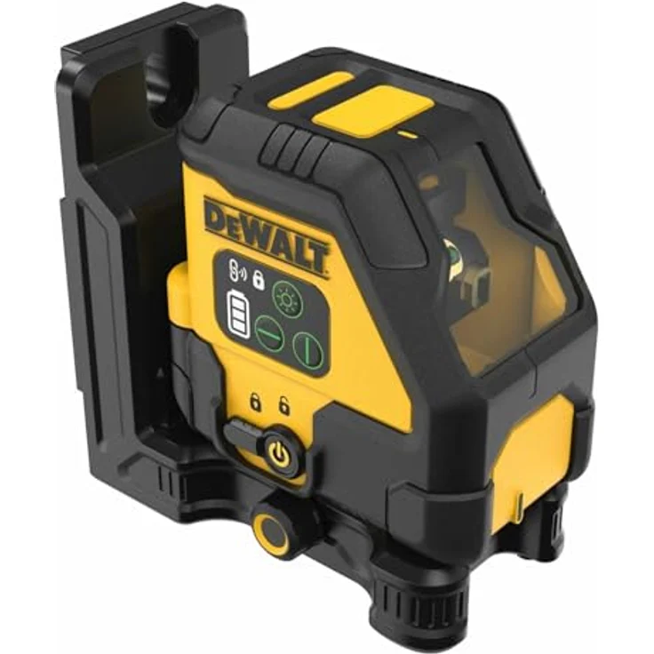 Dewalt DCLE14201GB, Linienlaser mit integriertem Akku und USB-C, grün, 30m Reichweite, IP65, Selbstnivellierung – Bild 2