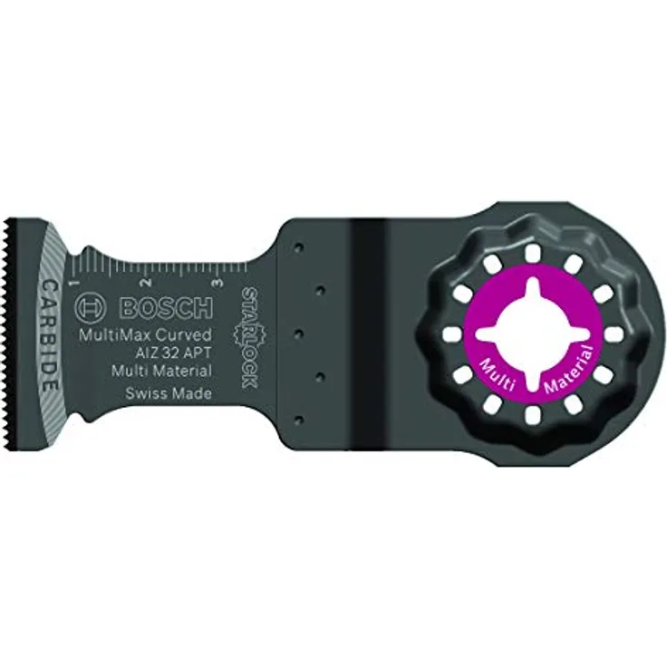 Bosch Professional Präzisionssägeblatt AIZ 32 APT MultiMax (für Multi Material, Starlock, 40 x 32 mm, Zubehör Multifunktionswerkzeug)