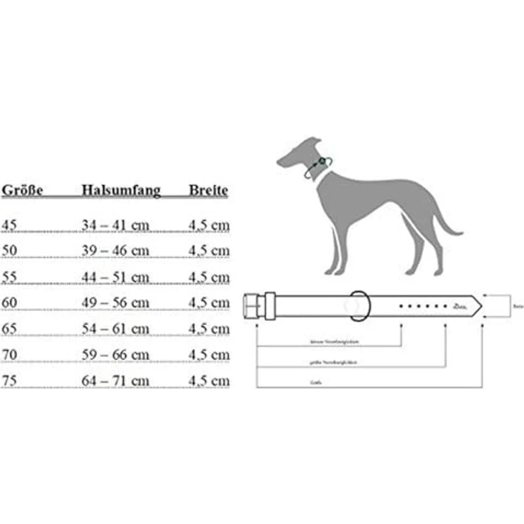 Hunter Hunde-Halsband Neopren Reflect rot-schwarz L – Bild 3