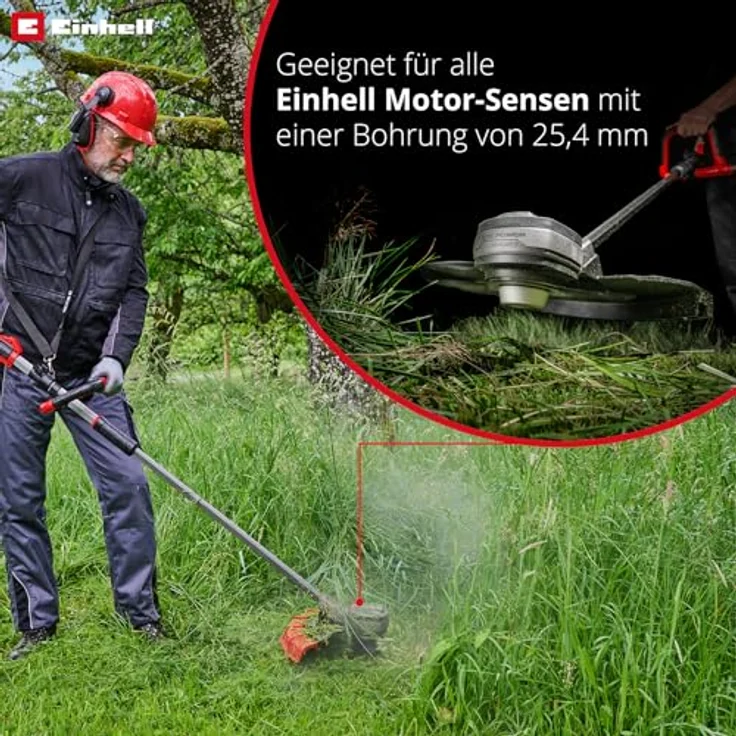 Original Einhell Dickichtmesser 255 (passend für alle Einhell Sensen, 255 mm Durchmesser) – Bild 3