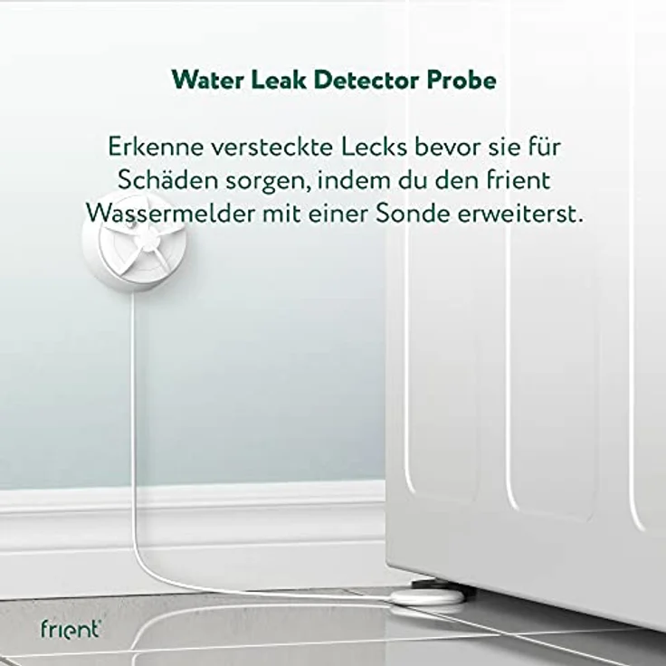 frient Water Leak Detector Probe | Erweiterte Wasserleck Erkennung für frient Wassermelder | Schnelle Alarmierung bei versteckten Wasserlecks – Bild 2