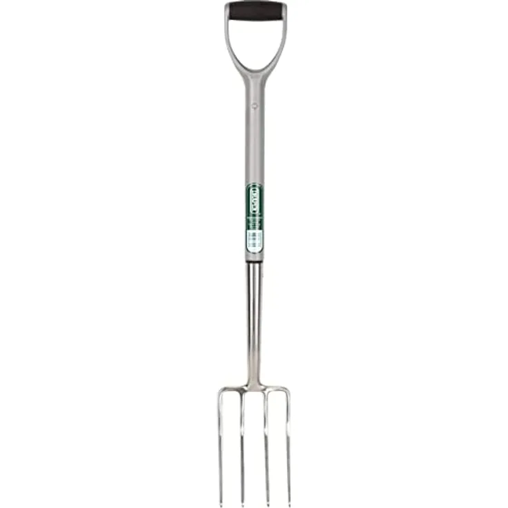Draper 83757 Stainless Steel Soft Grip Border Fork